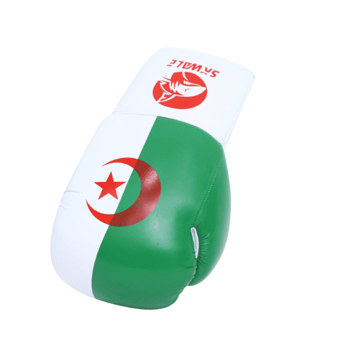 Gants de boxe Skwale à lacets "Algérie" Flag