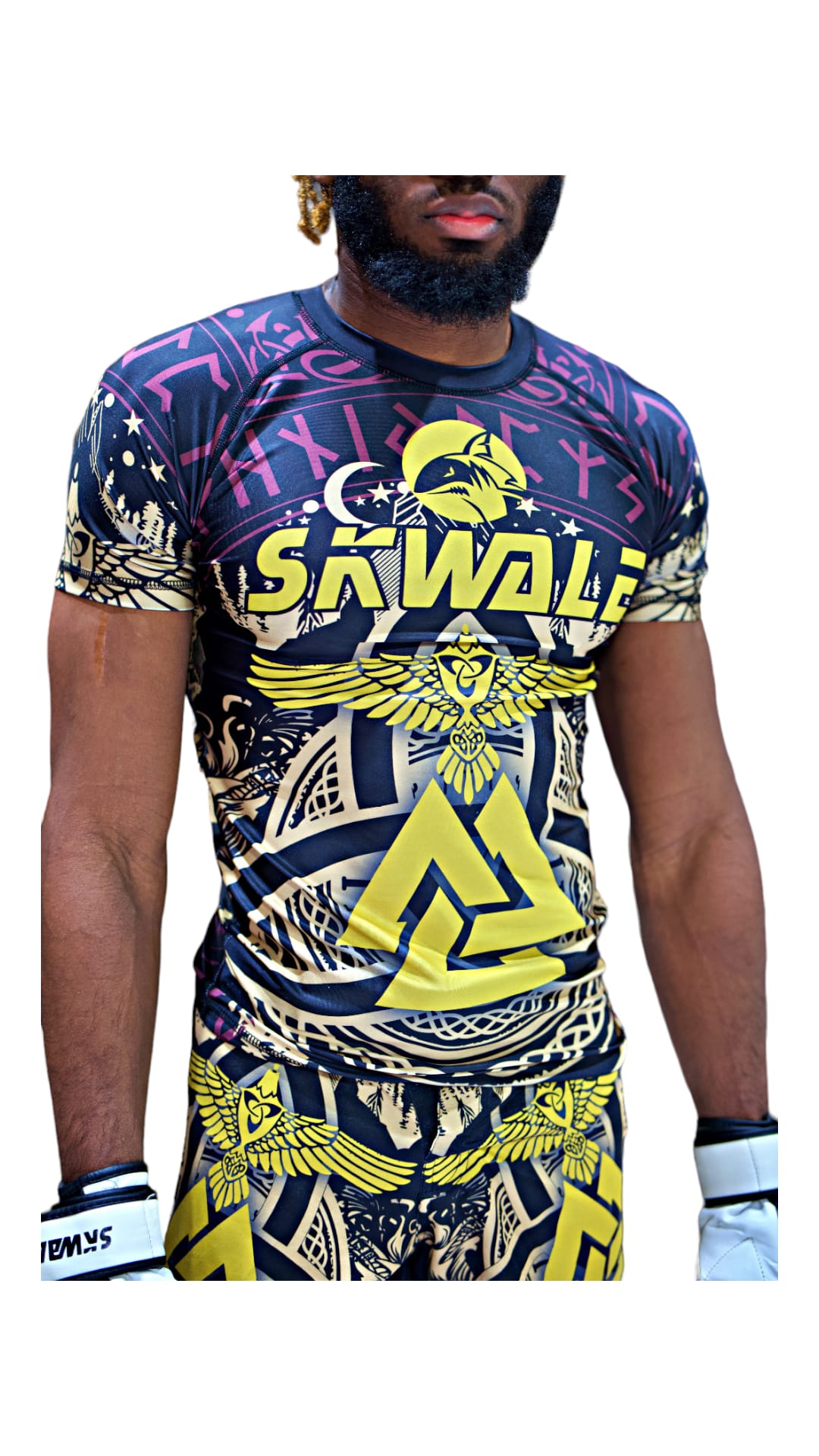 RASHGUARD MMA OTOMIS - MANCHE COURTE