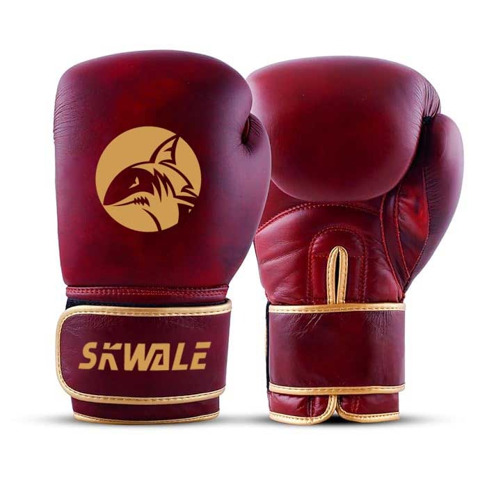 Gants de Boxe Skwale "Inception" en Cuir Véritable