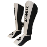 Protège-tibias Skwale Decimus - Blanc/Noir
