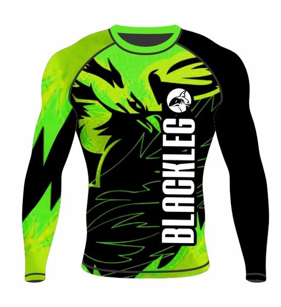 Ensemble Rash Guard Manches Longues et Short Hawkins