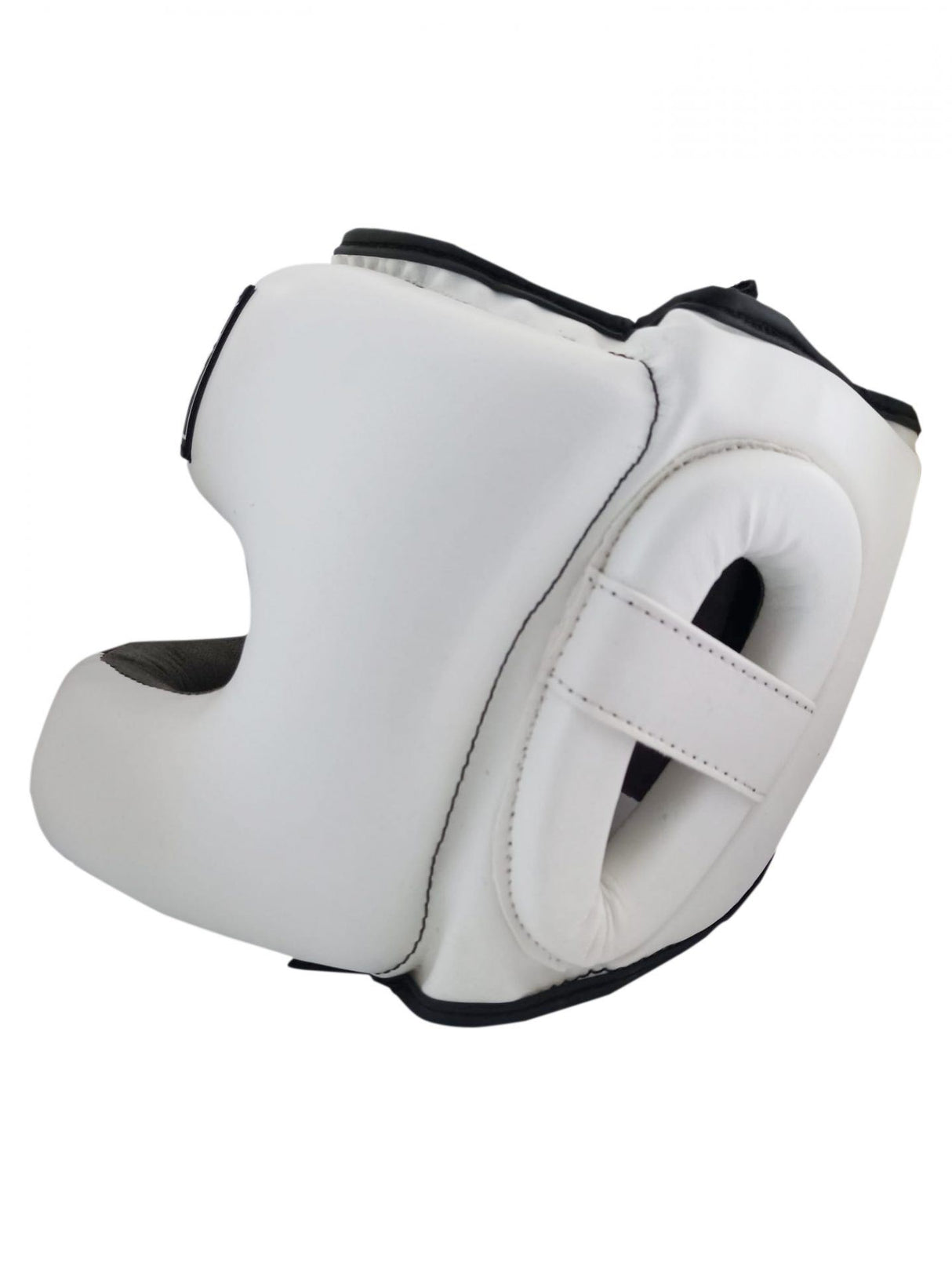 Casque de Boxe Decimus – Blanc/Noir
