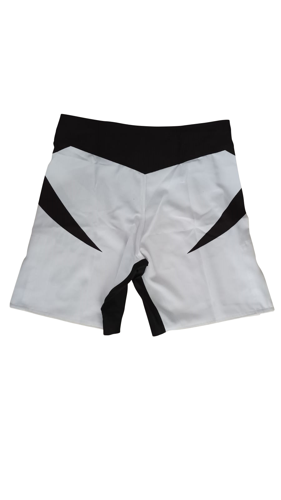 Short MMA d'entraînement WSC Classique - Blanc/Noir