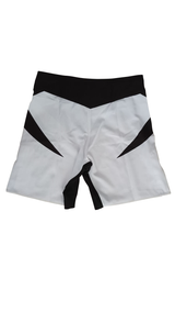 Short MMA d'entraînement WSC Classique - Blanc/Noir