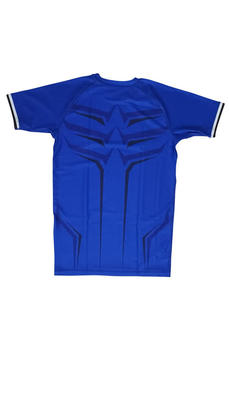 Rashguard pour Homme Manches Courtes "WSC" - Bleu