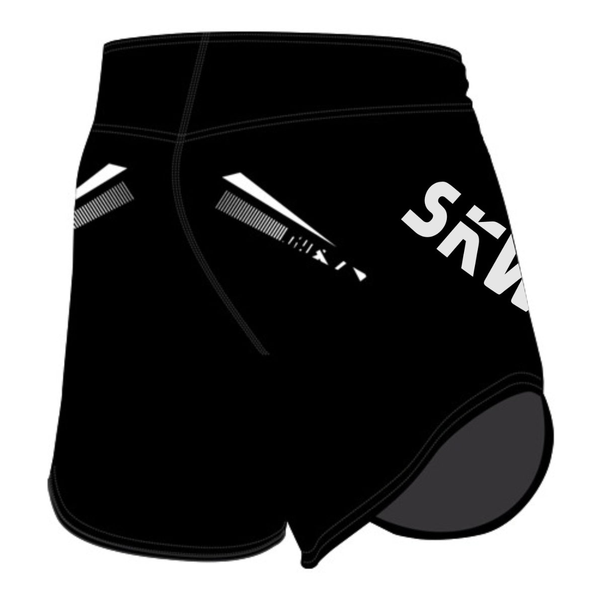 Short MMA Black Belt