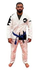 Kimono jiujitsu entraînement - Modèle bokk blanc