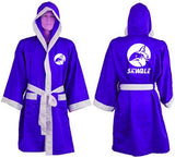 Peignoir de boxe satin à capuche Skwale